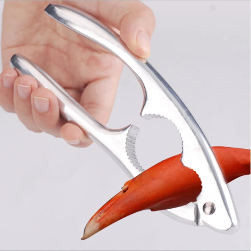 

Aluminium Alloy Christmas Nutcracker Seafood Crab Fish Lobster Shucker Clamp Crab Tool Tools Pliers Peeler Scissors Crab Cracker