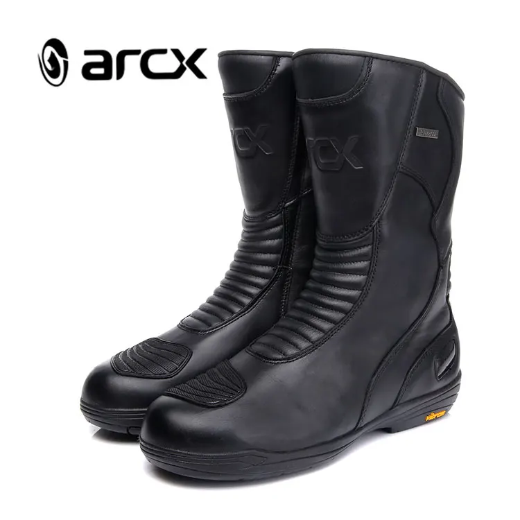 ARCX Motorcycle Waterproof Boots Knee-High Racing Boots Motocross Boots Anti-slip Riding Shoes Motorcycle Cruisier Boots L60505