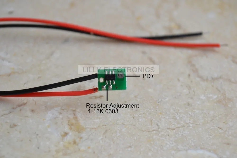 2pcs 635nm 650nm 780nm 1-20mw Laser Diode LD APC Driver Board PCB