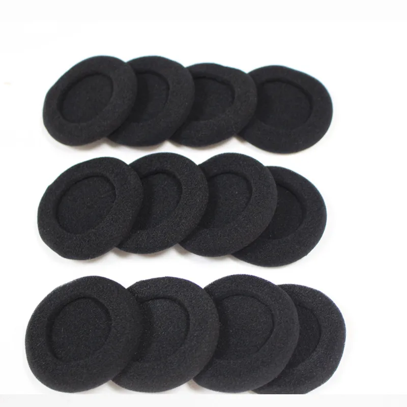 Almohadillas de espuma para auriculares, almohadillas para los oídos de 5cm para PX100 PX200 PX80 PC131 KOSS PP K420, paquete de 100, 50mm / 2"
