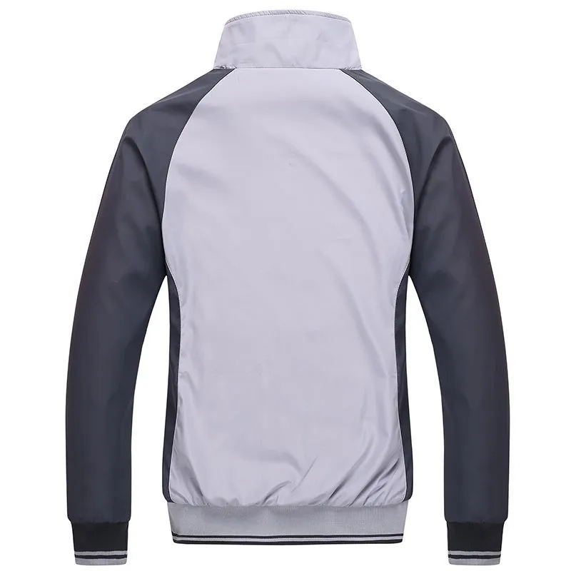 Ropa deportiva para hombre, chándal de 2 piezas, conjunto deportivo, chaqueta + pantalón, chándal, estampado de moda, talla L-5XL