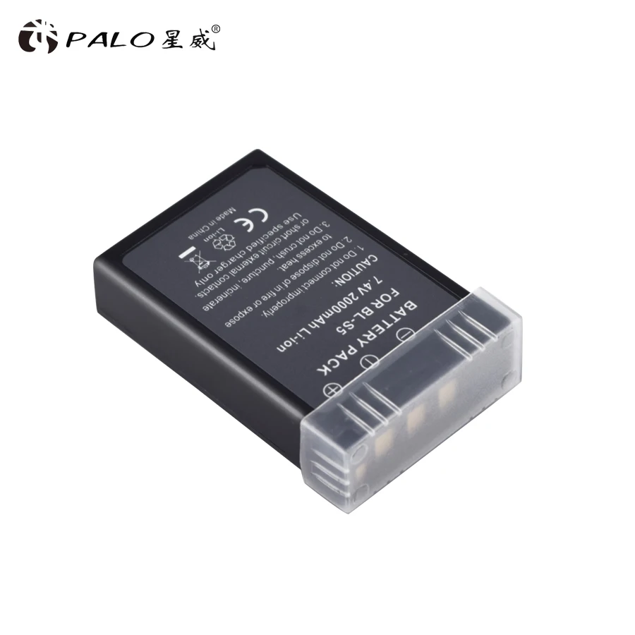 2 PC 2000mAh PS-BLS5 BLS-5 BLS5 BLS-50 BLS50 แบตเตอรี่สำหรับ Olympus ปากกา E-PL2,E-PL5,E-PL6, e-PL7,E-PM2,OM-D E-M10,E-M10 II,Stylus1