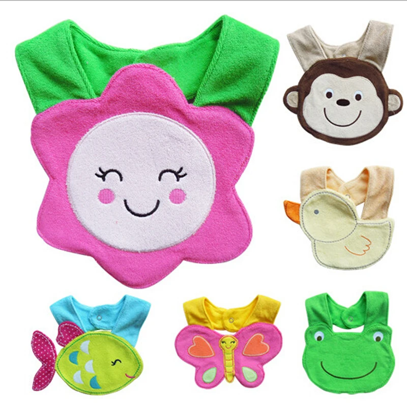 

Newborn Baby Bibs Waterproof Bib Bandana Baberos Bibs For Girls Boys Cartoon Bib Infant Burp Feeding Clothing for 0-3 Years