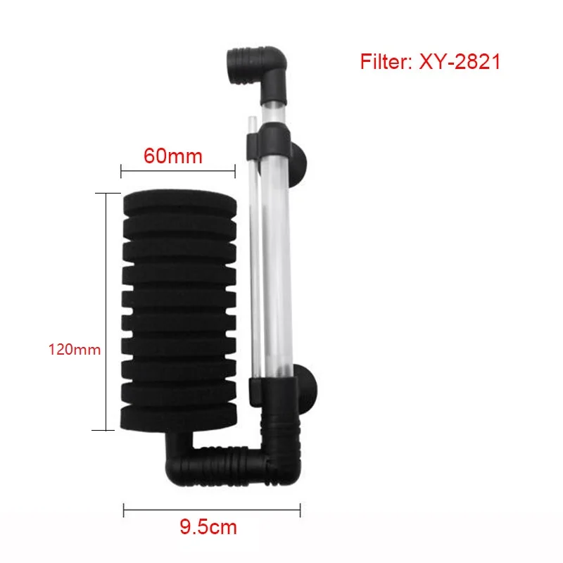 Aquariumfilter für Aquarien, Luftpumpe, Skimmer, biochemischer Schwammfilter, Aquarium-Bio-Filter, Filtro Aquario, praktisch – Detail 11