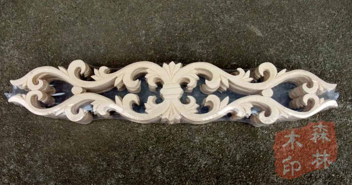 

Wood antique furniture dongyang wood carving wood applique fashion motif corner flower furniture applique