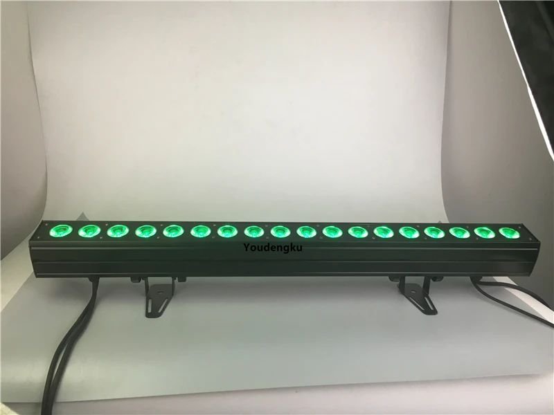 6 stücke geräuscharm kühlsystem RGBWA led wandleuchten 18x15 watt 5in1 pixel bar ip20 wand washer led rgbaw