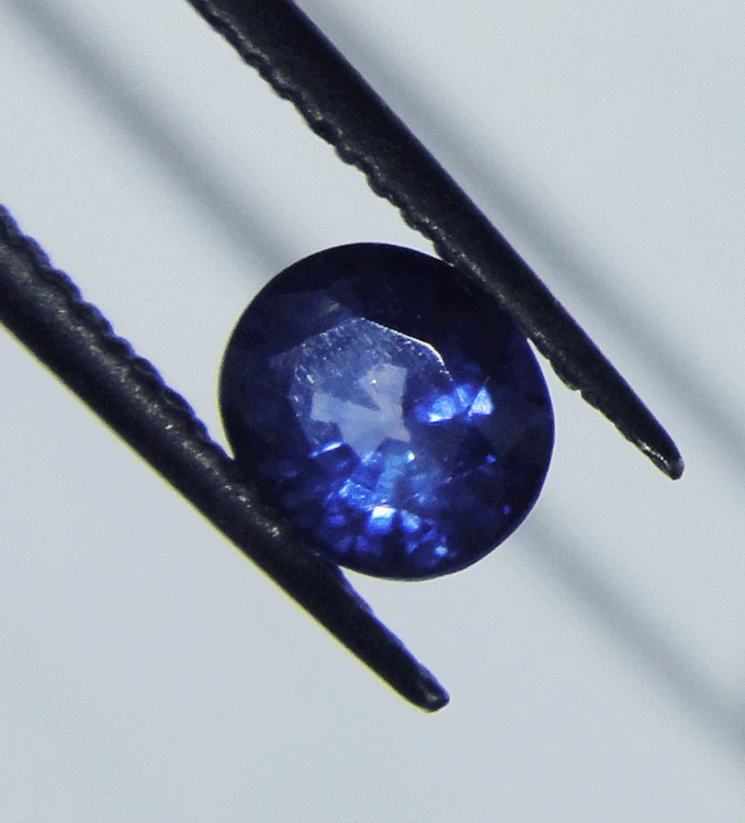 100% natural Sri Lanka sapphire loose gemstone beautiful cornflower blue sapphire loose stone GIC certificate