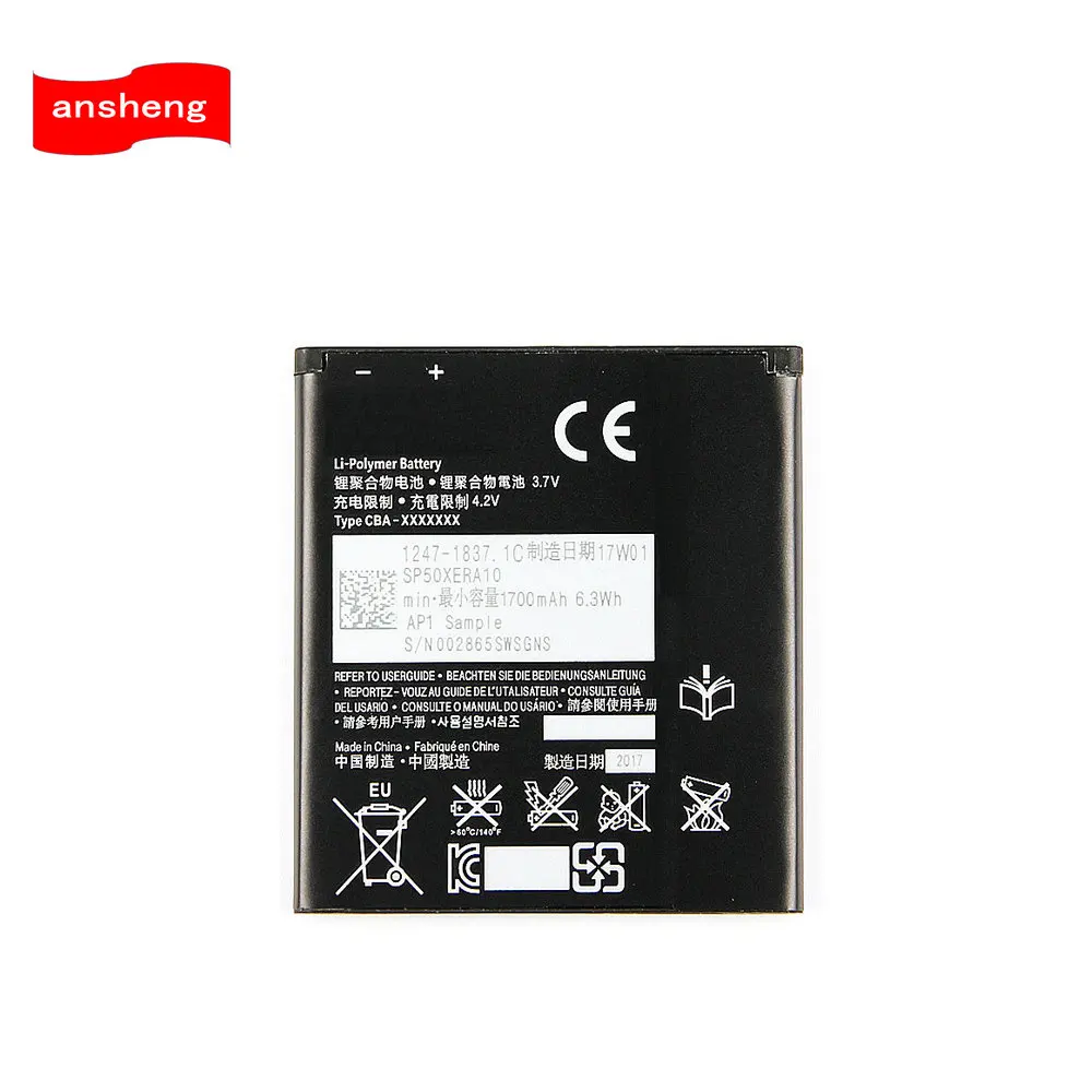 High Quality 1700mAh BA800 Battery For Sony Xperia S LT25i Xperia V LT26i AB-0400 Mobile phone