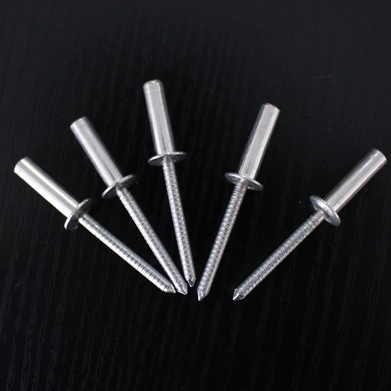 

50pcs M4.8x18mm Sealed Rivets Close End Rivets 304 Stainless Steel Hollow Rivet Rivets Rivetti