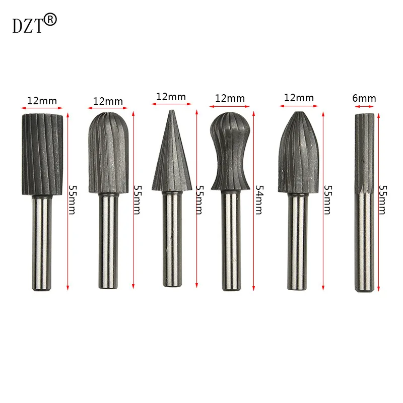 

High Speed Steel Electric Rotary File carpentry grater carving Polishing Wood File Edge Cutter wood working tool NO.B1340
