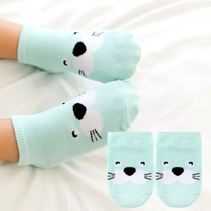 Lawadka Kids Socks For Boys Girls Cotton Toddler Baby Cartoon Animal Children's Sock Non Slip Girl Boy Casual Spring Autumn New