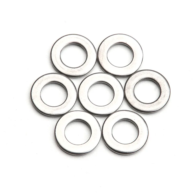 304 Rvs M6 50 Stuks Platte Machine Wasmachine Plain Washer Bolt Voor Hardware Accessoires Kit