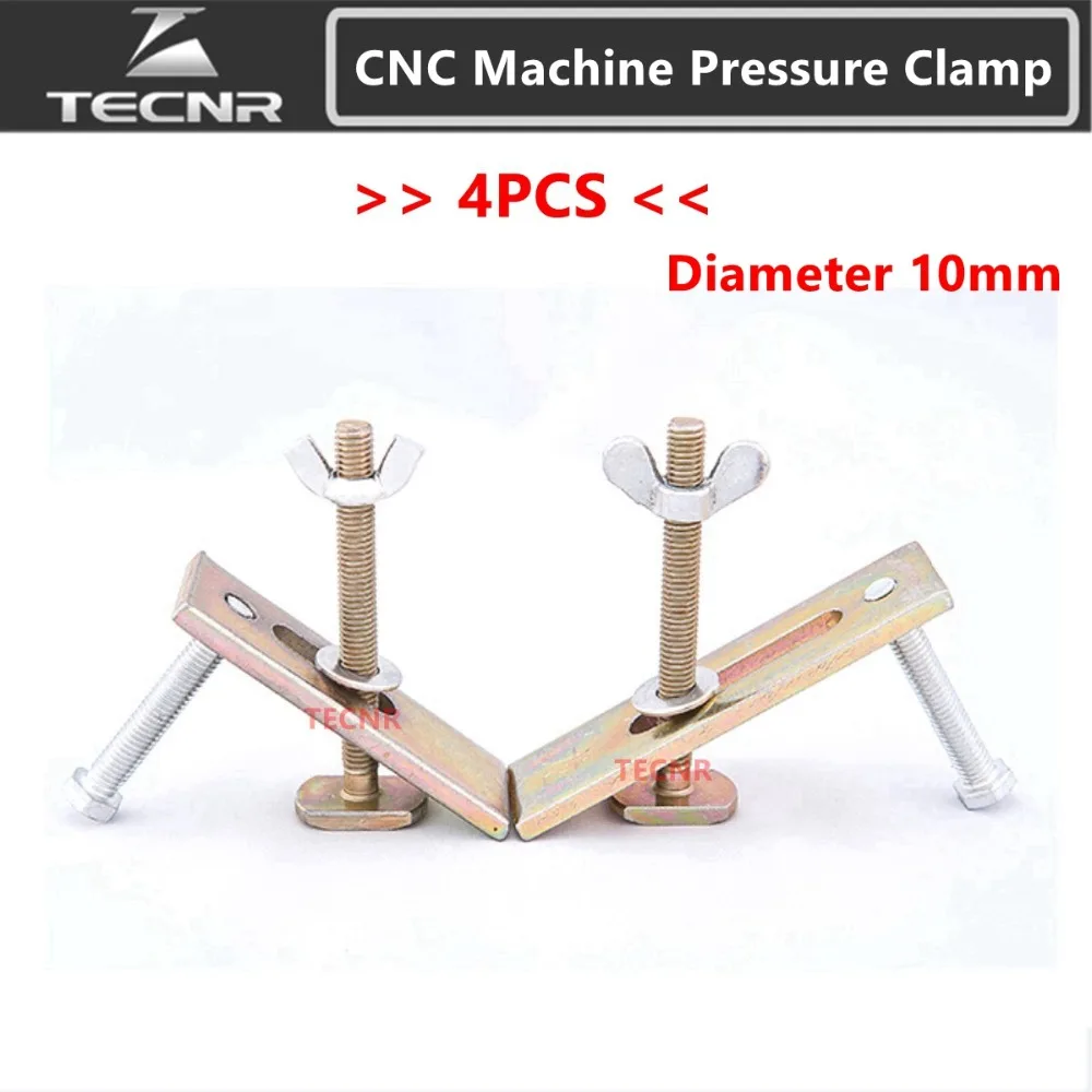 TECNR-كماشة لوحة الضغط ، قطع CNC ، لطاولة عمل T-slot