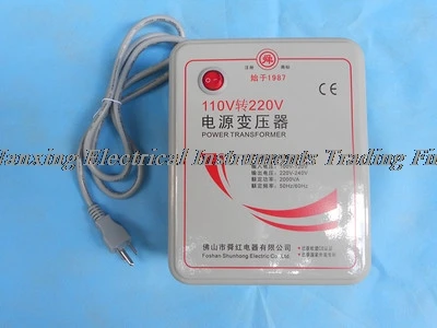 Fast arrival TM-888 2000VA/2000W 110V to 220V  transformers  2000VA voltage converter