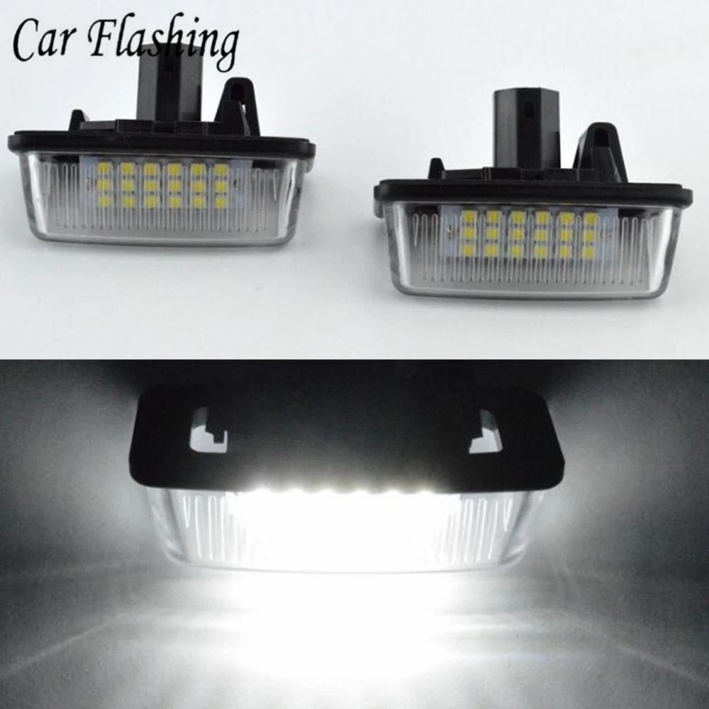 For Toyota Alphard Wish Noah/Voxy Estima Caldina Corolla Crown Majesta Starlet Sprinter Celica Raum LED License Plate Light