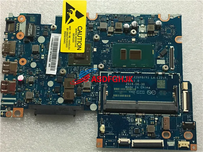    Original For Lenovo Yoga 510S-14IKB LAPTOP MOTHERBOARD WITH SR2ZU CPU 5B20M39300 LA-E221P 100% TESED OK