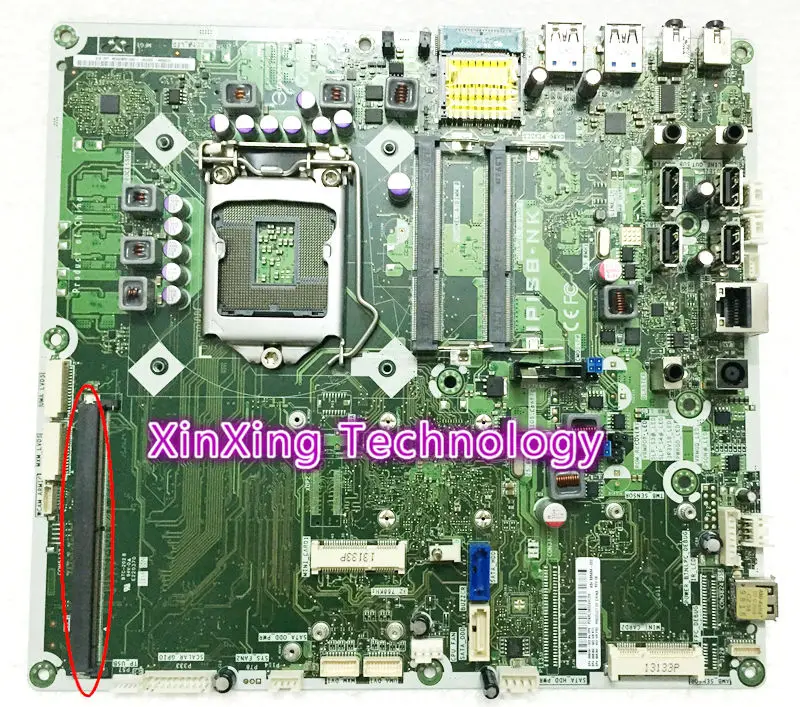 

696484-001 For HP TouchSmart 520 220 AIO Motherboard 696484-002 IPISB-NK LGA1155 Mainboard 100%tested fully work