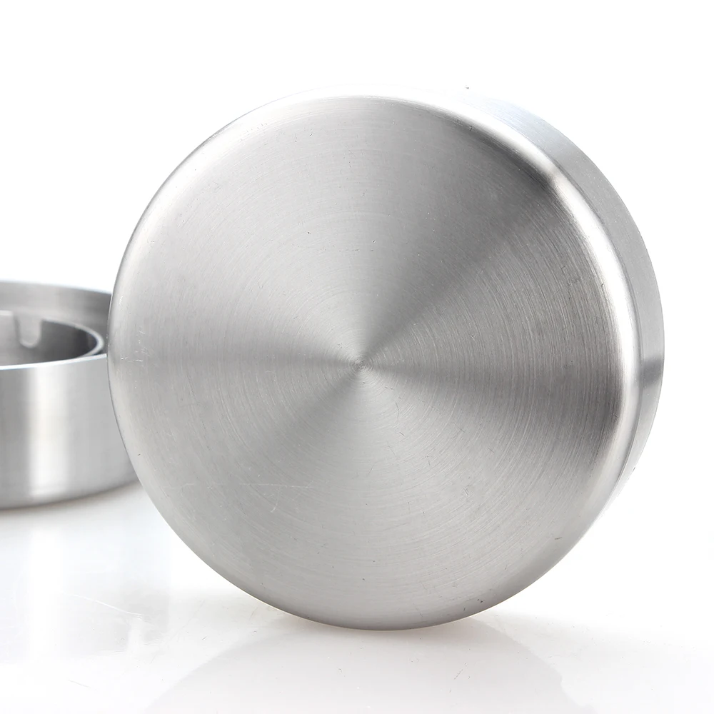 Stainless steel ashtray thickening  Metal smoke cup  Bar  Internet Bar  Living room KTV