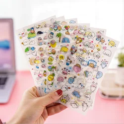 6 Sheets/Pack Cute Little Sea Lion Decoration Scrapbooking Stickers Transparent PVC Stationery Planner Stickers