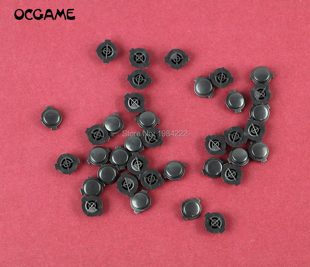 50pcs/lot Home Buttons Replacement Set Custom Kit for Playstation 4 PS4 controller HOME Repair Parts