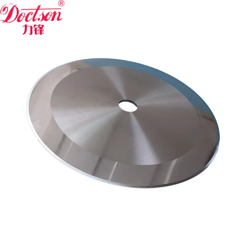 Doctson-Lame de Coupe Circulaire Plate et Ronde, Grande Lame de Fente Circulaire HSS/T10/Carbure de Tungstène Personnalisé