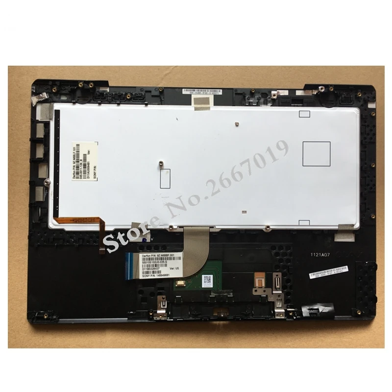 US layout Laptop keyboard for SONY SA SB SD-113T SD47EC SD19EC 113T PCG-41217T 41219T 41213P 41216L C Cover Case Backlight Used