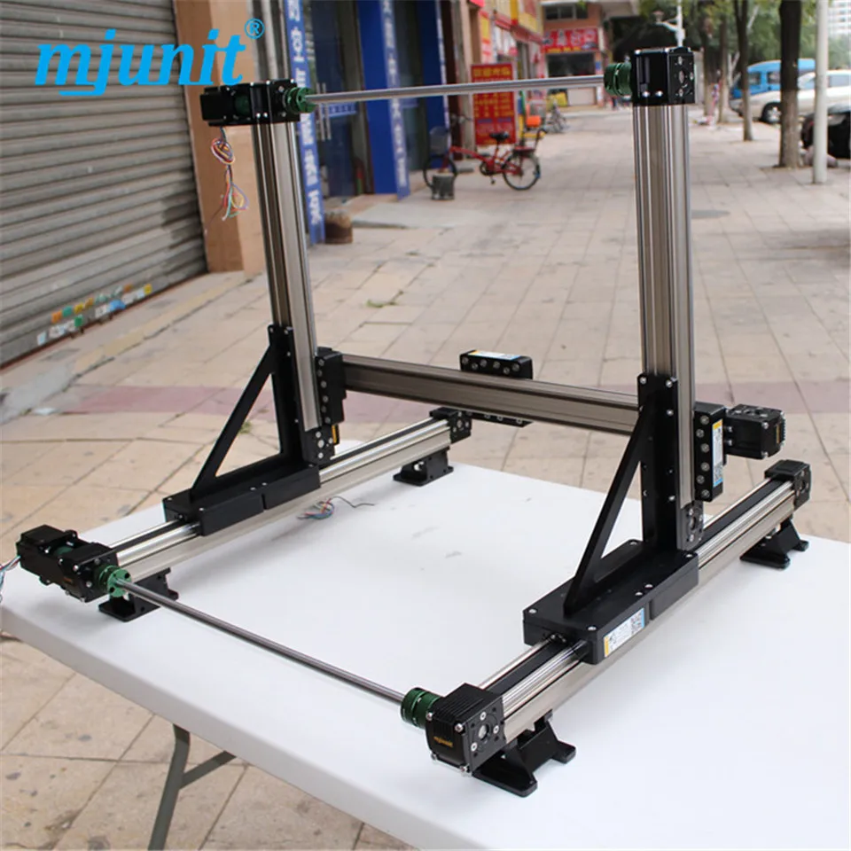 

XYZ Motorized Linear Stage with 57 Stepper Motor Precision XY Table , linear motion stage