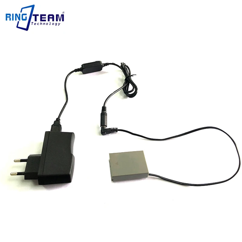 EU Plug 5V 3A Power Adapter with USB Power Cable Female 5.5mm Connector+DC Coupler PS-BLN1 BLN-1 BLN1 Dummy Battery