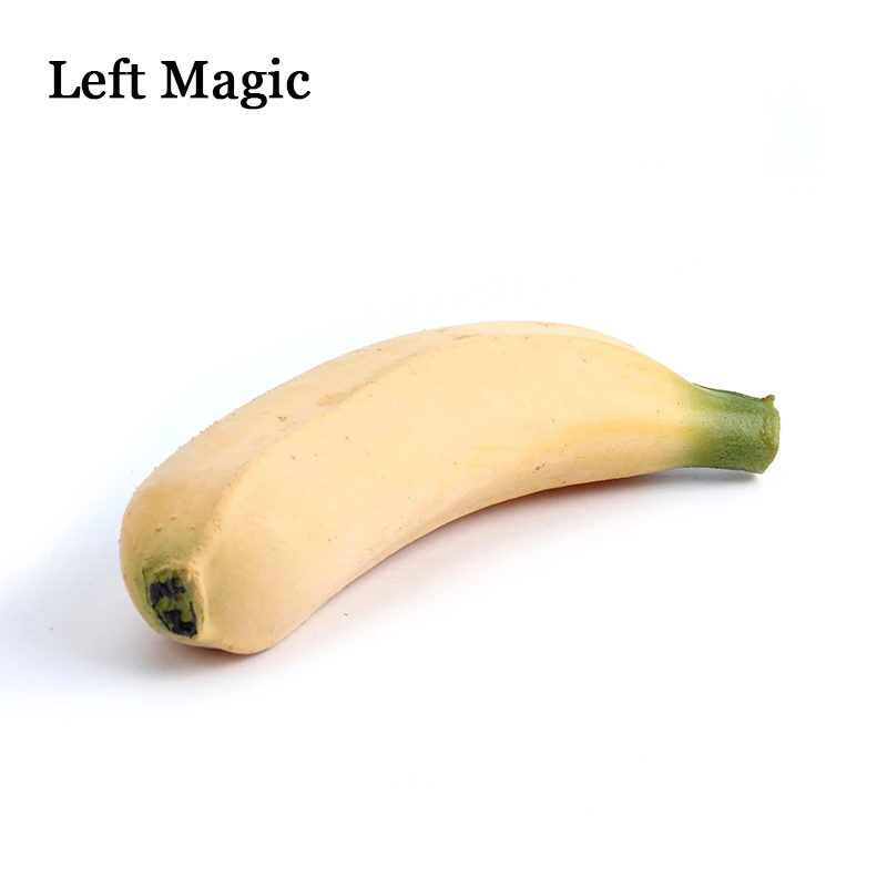 Rubber Fake Banana From Empty Hand Imitation Vanishing Appearing Banana Magic Tricks Stage Gimmick Props Illusion Comedy