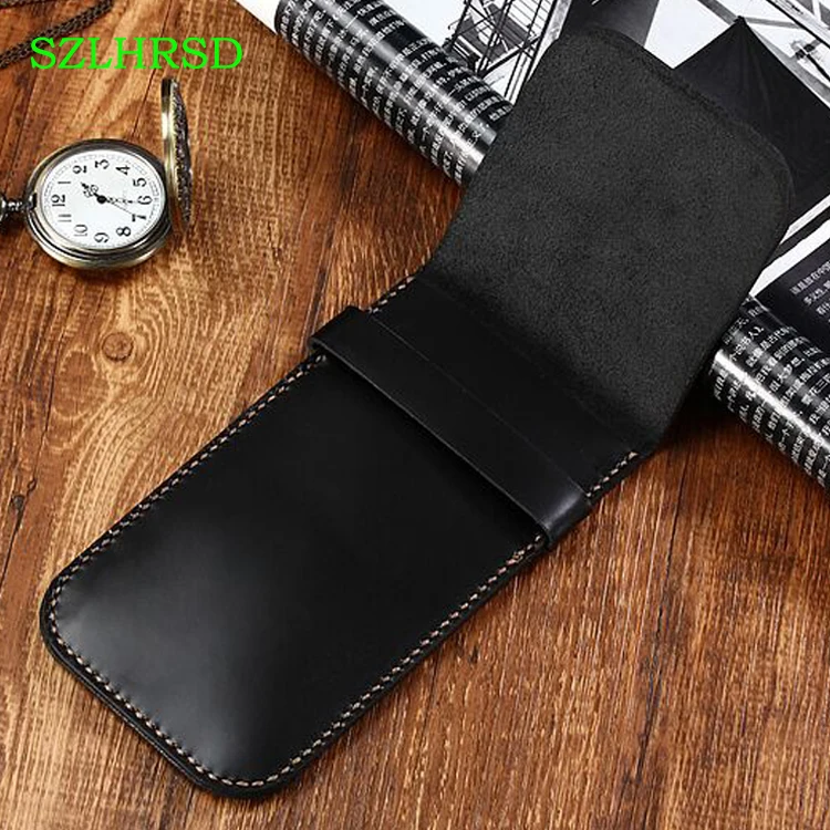 SZLHRSD New for Caterpillar Cat S31 S61 S60 S41 S30 S50 Case protective cover Genuine Leather phone bag All-inclusive anti-fall