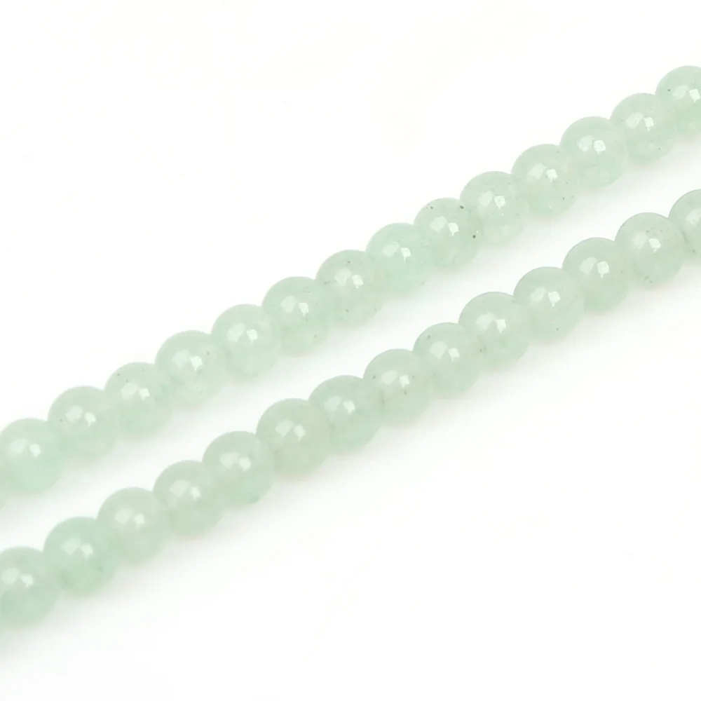 15\'\'/strand 4/6/8/10mm Natural Green Aventurine Stone Beads Loose Spacer Beads For Jewelry Making DIY Bracelet Necklace