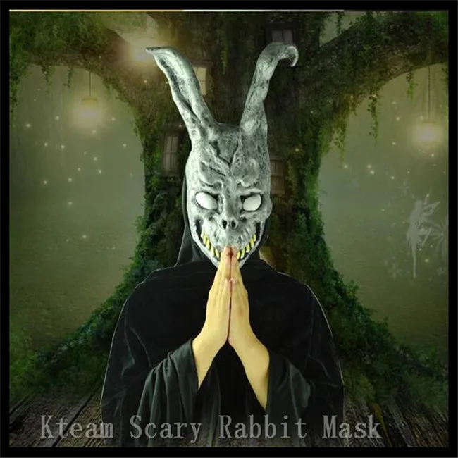 Halloween Party Cosplay Full head Animal Mask Scary Donnie Darko Rabbit Mask Horror Ghost Rabbit Zombie Mask Toys