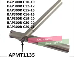 BAP300R C10 10-120 C12-12-130 C16-16-150 C20-20-150 2T ad angolo retto 90 gradi fresa arbor per APMT1135 inserti in metallo duro