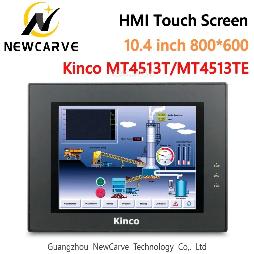 

Kinco MT4513T MT4513TE HMI Touch Screen 10.4 inch 800*600 Ethernet 1 USB Host new Human Machine Interface Newcarve