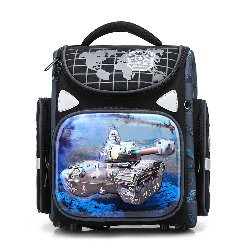 2021 Top-Quality Boys Primary School Backpacks Children School Bags for Boys Truck Orthopedic Satchel Kids Backpack Girls