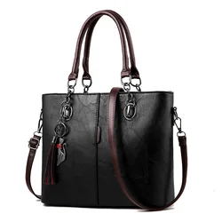 Luxus Handtaschen Frauen Taschen Designer Große umhängetaschen Für Frauen 2021 Solide Schulter Tasche Leder Handtasche sac ein haupt bolso mujer