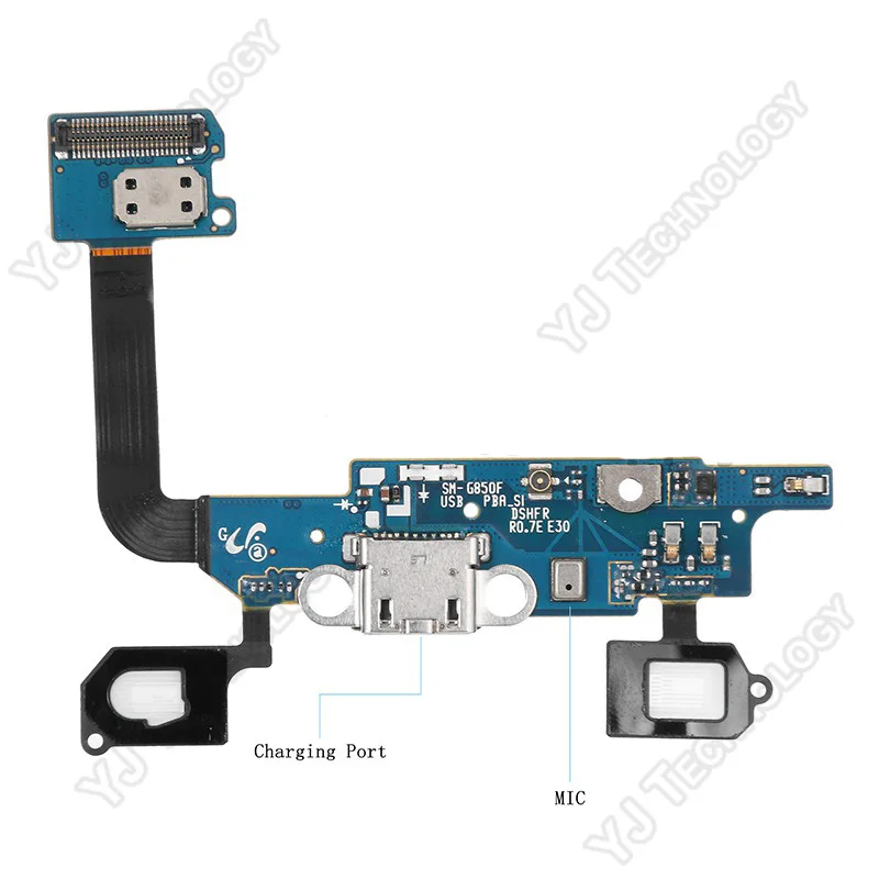 CFYOUYI For Samsung Galaxy Alpha G850 G850F G850A USB Charging Port Connector Dock Flex Cable Ribbon Replacement Part