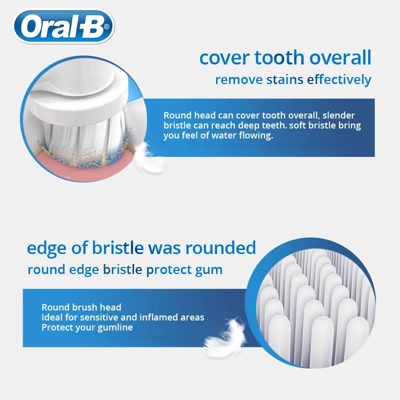 Сменные насадки для электрической зубной щетки Oral B