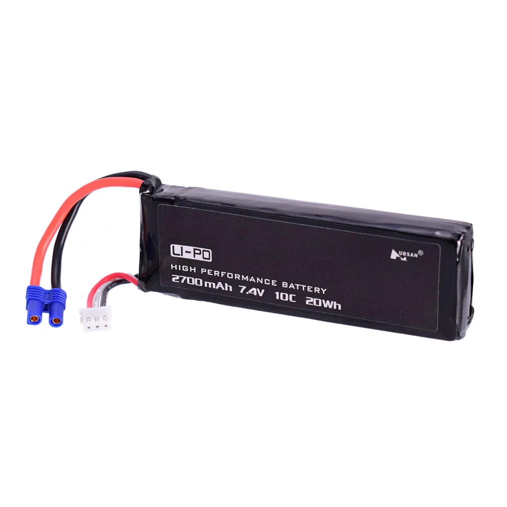 Hubsan RC Drone Lipo Battery 7.4V 2700mAh 10C H501S-14 for H501S H501C H501S Pro RC Quadcopter Spare Parts