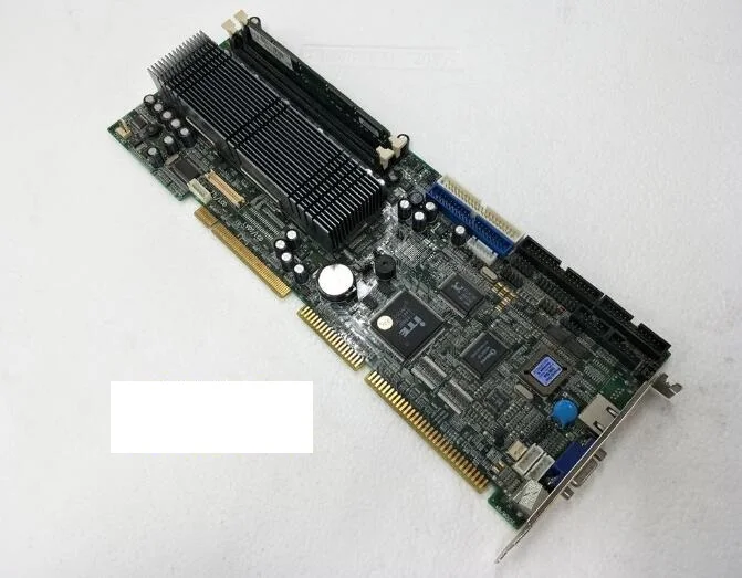 SYS7168 V1.0  100% OK IPC Board Full-size CPU Card ISA PCI Industrial Embedded Mainboard PICMG 1.0 With CPU RAM 1*LAN