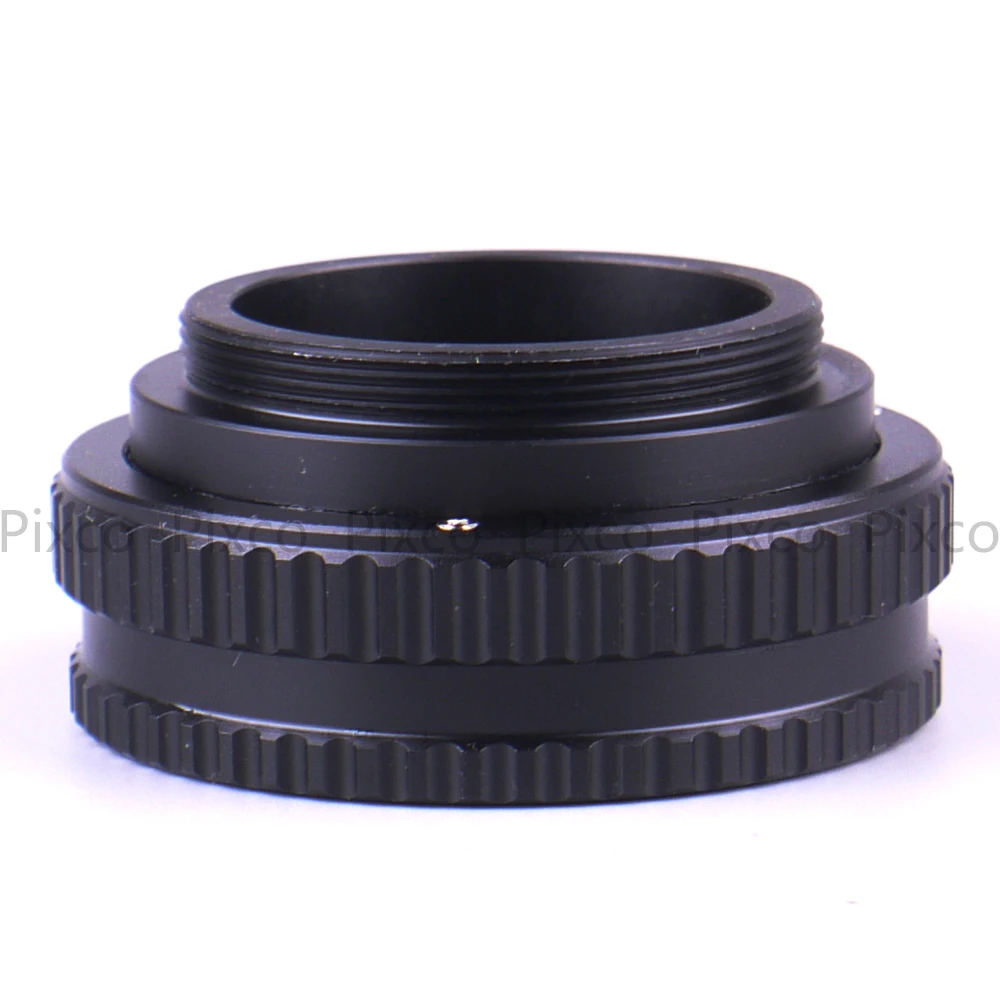 Pixco M39 Lens to M42 Camera Adjustable Focusing Helicoid Ring Adapter 13-22mm Macro Extension Tube M39-M42