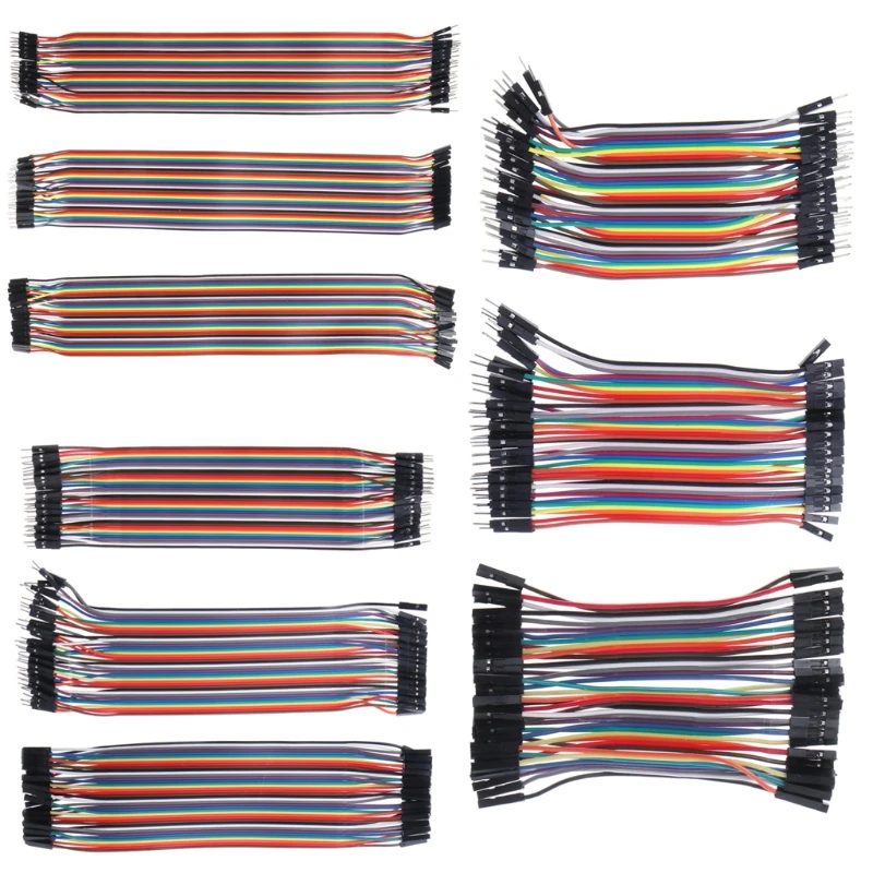 40pcs Dupont Line M-F/M-M/F-F Dupont Cable Jumper Wire Ribbon Cable for Arduino