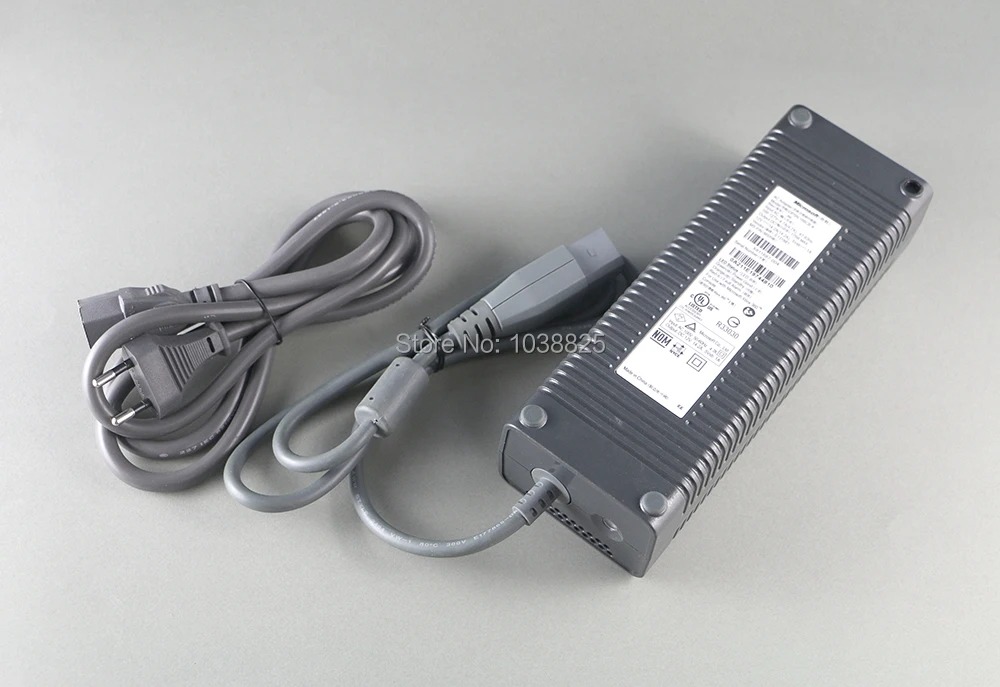 EU US ปลั๊ก 110 โวลต์และ 175 วัตต์ 110 โวลต์และ 203 วัตต์ 220 โวลต์และ 175 วัตต์ AC power อะแดปเตอร์ charger สำหรับ XBOX360 Xbox 360 แหล่งจ่ายไฟสำหรับ Xbox 360 ไขมัน