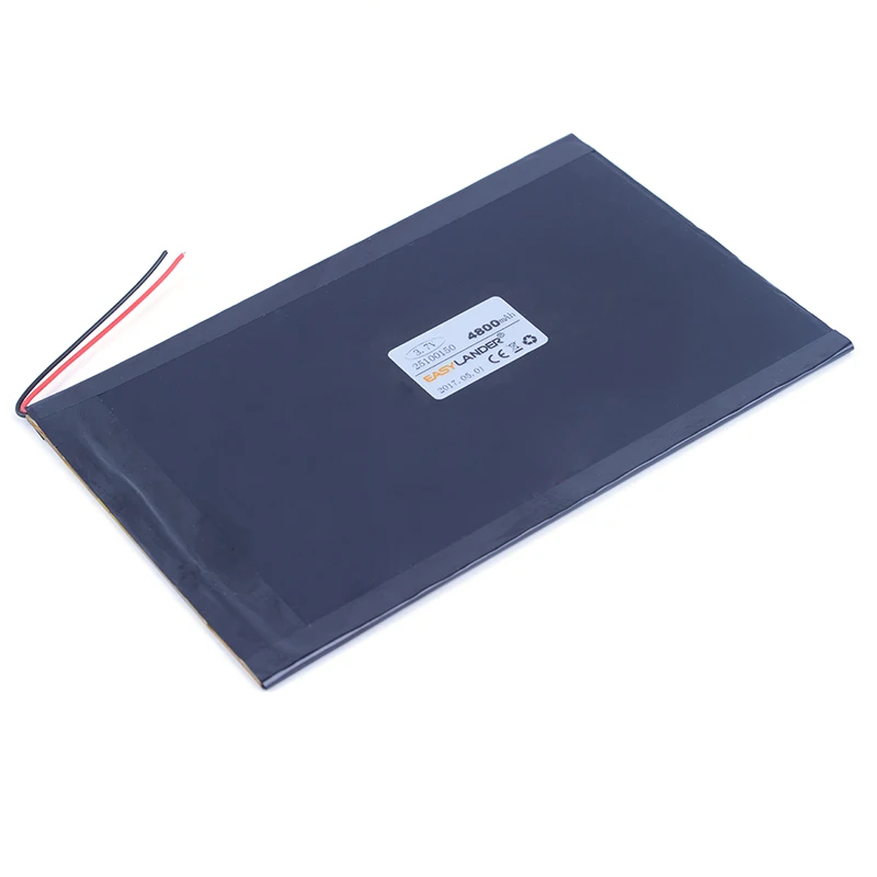 

25100150 2599150 3.7V 4800mAh Rechargeable li Polymer Battery For Power Bank 9" 10 inch Tablet PC built-in battery