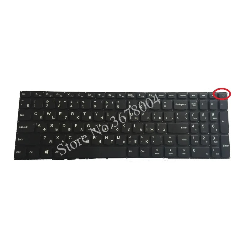 New Russian keyboard For Lenovo Ideadpad  110-15 110-15ACL 110-15AST 110-15IBR Laptop Keyboard RU