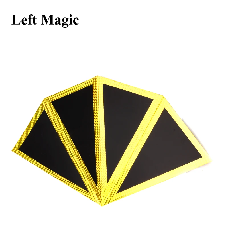 Funnel (Four-Screen Fan) Production  Magic Tricks Appearing Magie Stage Close Up Gimmick Prop Accessories