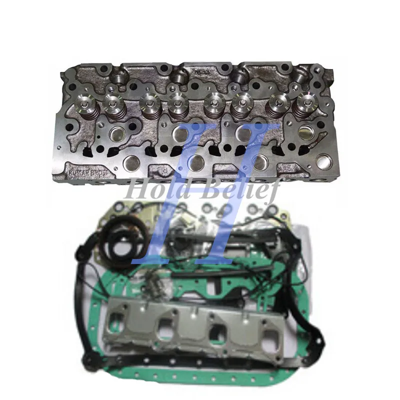 

"Complete" Cylinder Head & Full Gasket for Kubota Engine V2203T V2203E V2203B