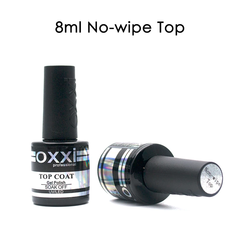 oxxi 8ml Nail Art UV Gel Varnish Nail Rubber Base and Top Coat Set For Nail Desgin Long-Lasting Led Manicure Gel Polish 2019