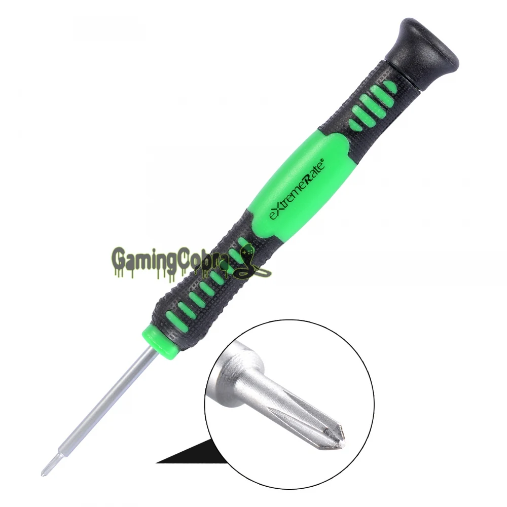 Kit Reparasi Alat Pembuka Set Obeng Silang EXtremeRate untuk PS4 Semua Model Controller, untuk Kontroler PS3