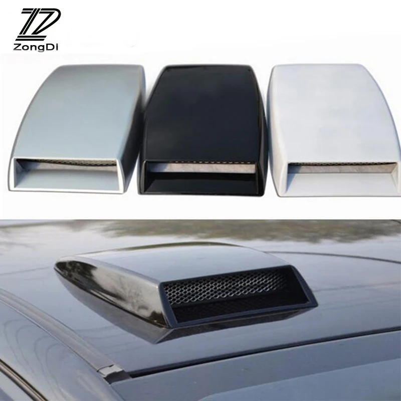 

ZD для Volvo S60 V70 XC90 Subaru Forester Peugeot 307 206 308 407 2008 переднее крыло автомобиля капот двигателя вентиляционное отверстие отделка крышка наклейка
